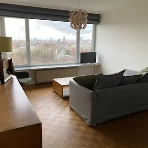 2 Bedroom In Antwerp, With Amazing View Appartement